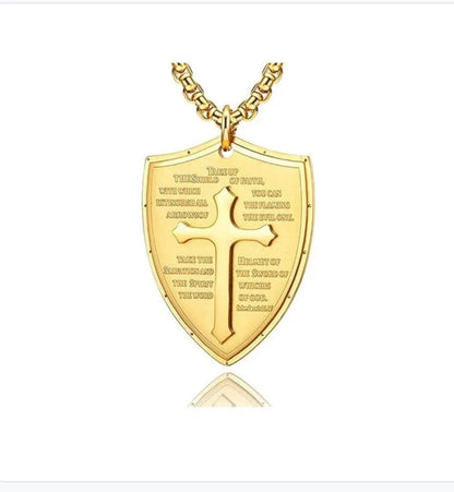 SHIELD OF FAITH- God’s Armor Pendant