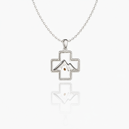 Faith Will Move Mountains- Pendant