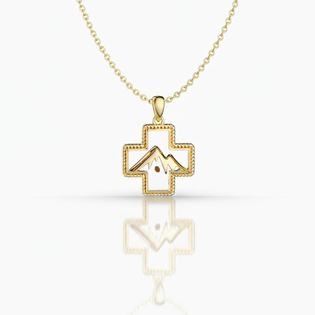 Faith Will Move Mountains- Pendant