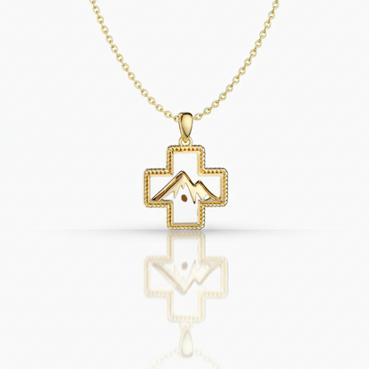 Faith Will Move Mountains- Pendant