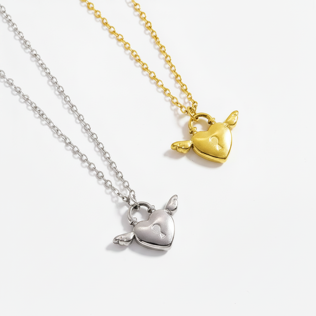 Bonded to Eternity- Angel Baby Pendant