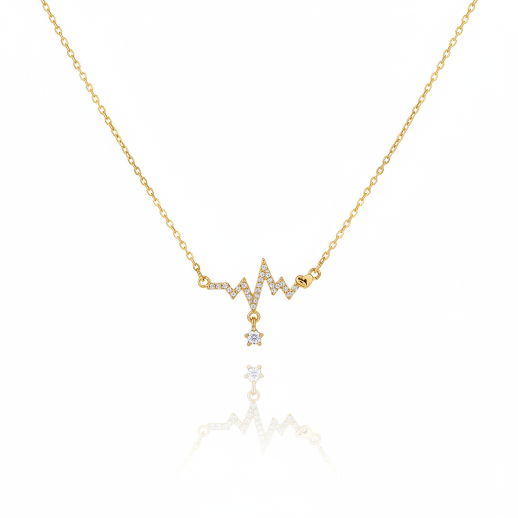 Heaven’s Heartbeat- Angel Baby Necklace