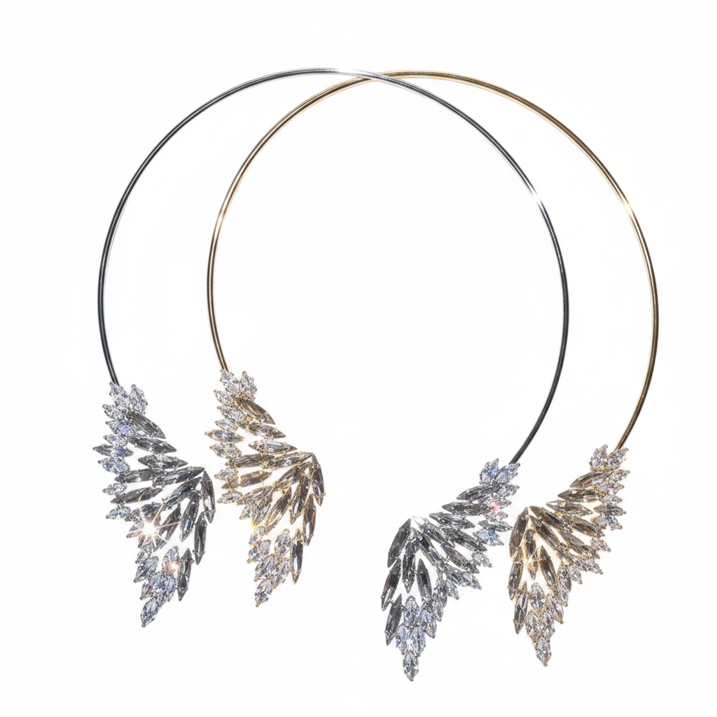 OVERFLOW- Angel Wing Collar Necklace
