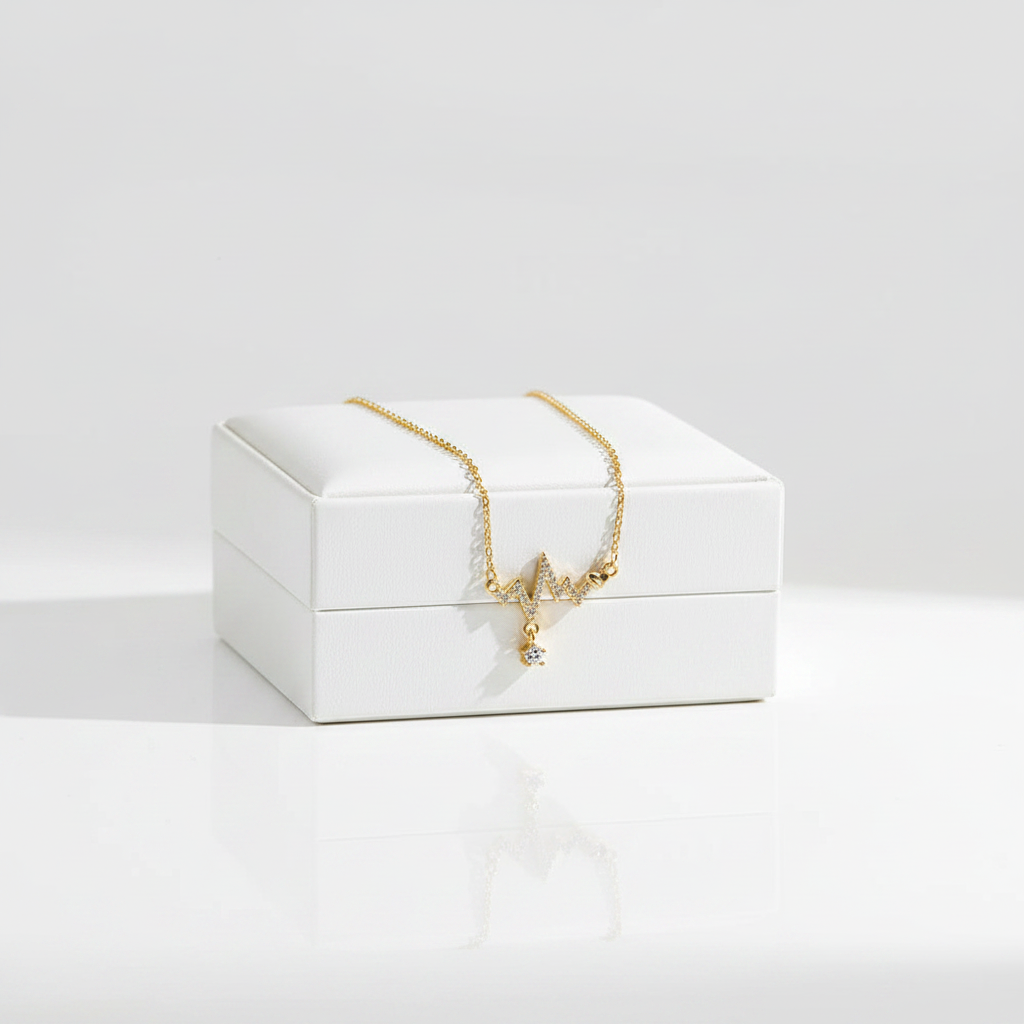 Heaven’s Heartbeat- Angel Baby Necklace
