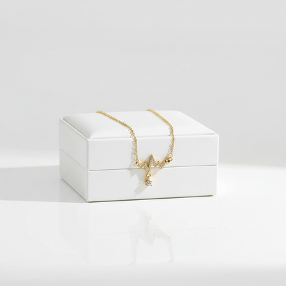 Heaven’s Heartbeat- Angel Baby Necklace