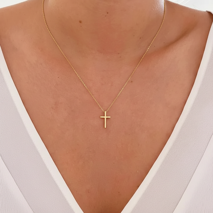Highly Favored- Cross Pendant