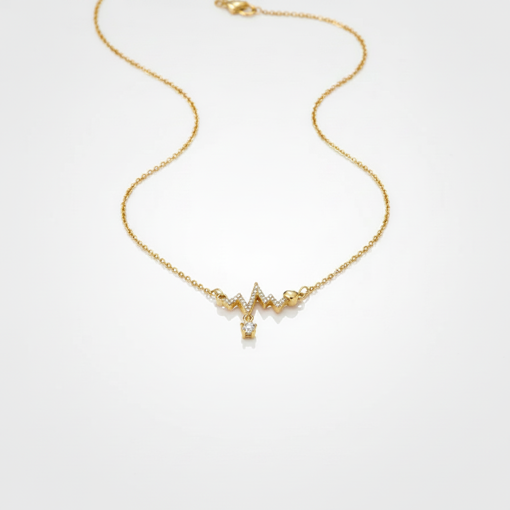 Heaven’s Heartbeat- Angel Baby Necklace