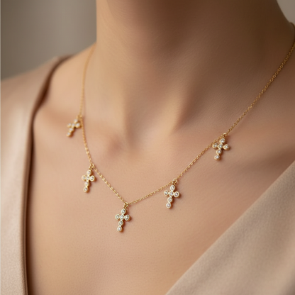 Fruits of the Spirit-Cross Necklace